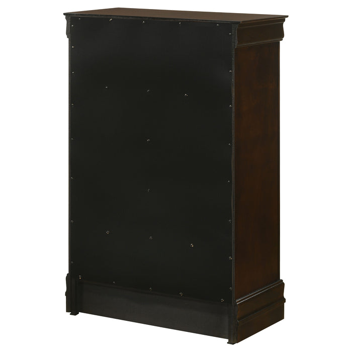 Louis Philippe Chest Brown - Imperial Furniture (Las Vegas, NV) - Multi Location