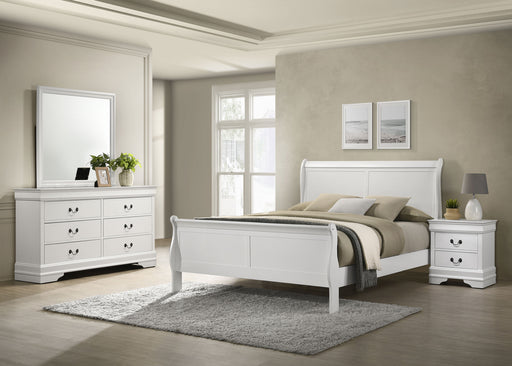 Louis Philippe 4 & 5 Piece Bedroom Set Full, Twin, King, & Queen - Imperial Furniture (Las Vegas, NV) - Multi Location