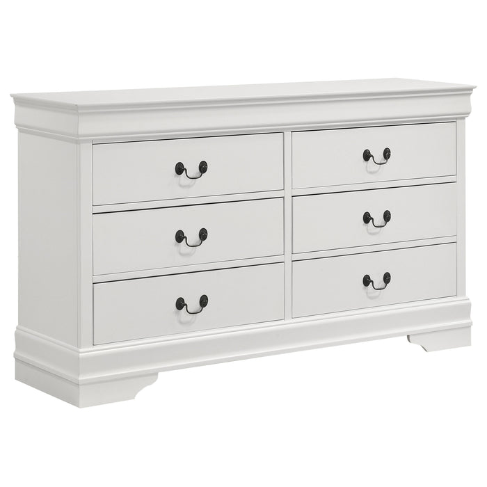 Louis Philippe 4 & 5 Piece Bedroom Set Full, Twin, King, & Queen - Imperial Furniture (Las Vegas, NV) - Multi Location