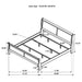 Louis Philippe 4 & 5 Piece Bedroom Set Full, Twin, King, & Queen - Imperial Furniture (Las Vegas, NV) - Multi Location