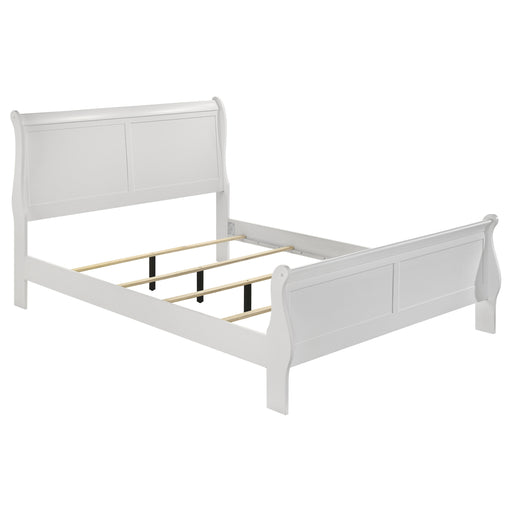 Louis Philippe Eastern King, Full, & Queen Bed - Imperial Furniture (Las Vegas, NV) - Multi Location