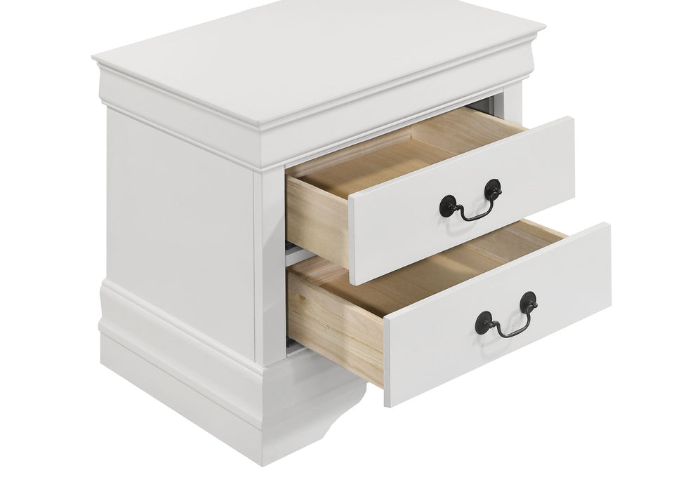 Louis Philippe 4 & 5 Piece Bedroom Set Full, Twin, King, & Queen - Imperial Furniture (Las Vegas, NV) - Multi Location
