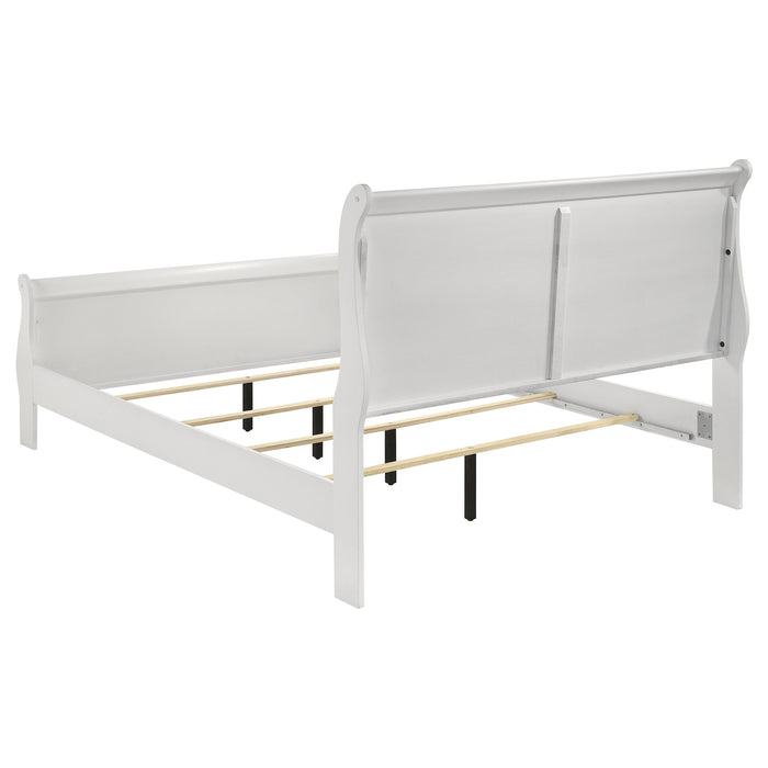 Louis Philippe Eastern King, Full, & Queen Bed - Imperial Furniture (Las Vegas, NV) - Multi Location