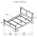 Louis Philippe Eastern King, Full, & Queen Bed - Imperial Furniture (Las Vegas, NV) - Multi Location
