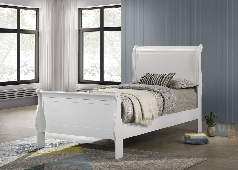 Louis Philippe Twin Bed - Imperial Furniture (Las Vegas, NV) - Multi Location