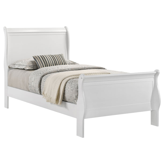 Louis Philippe Twin Bed - Imperial Furniture (Las Vegas, NV) - Multi Location