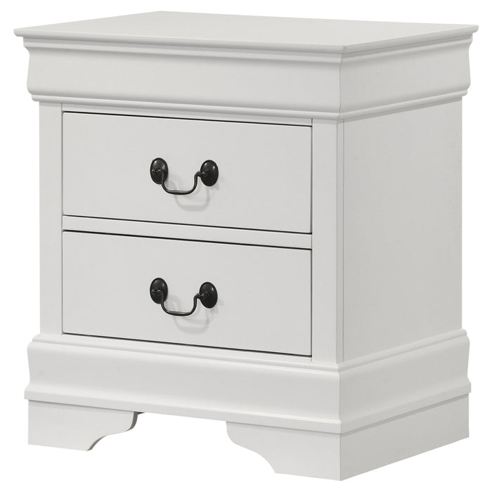 Louis Philippe Nightstands - Imperial Furniture (Las Vegas, NV) - Multi Location