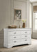 Louis Philippe 6-drawer Dresser White - Imperial Furniture (Las Vegas, NV) - Multi Location