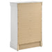 Louis Philippe 5-drawer Bedroom Chest White - Imperial Furniture (Las Vegas, NV) - Multi Location