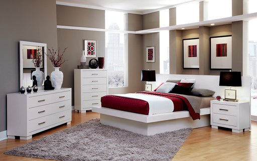 Jessica Bedroom Set with Nightstand Panels - Imperial Furniture (Las Vegas, NV) - Multi Location