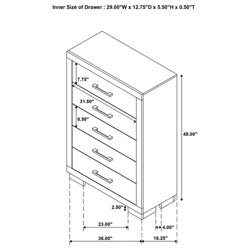 Jessica Minimalistic Platform Bedroom Set - Imperial Furniture (Las Vegas, NV) - Multi Location