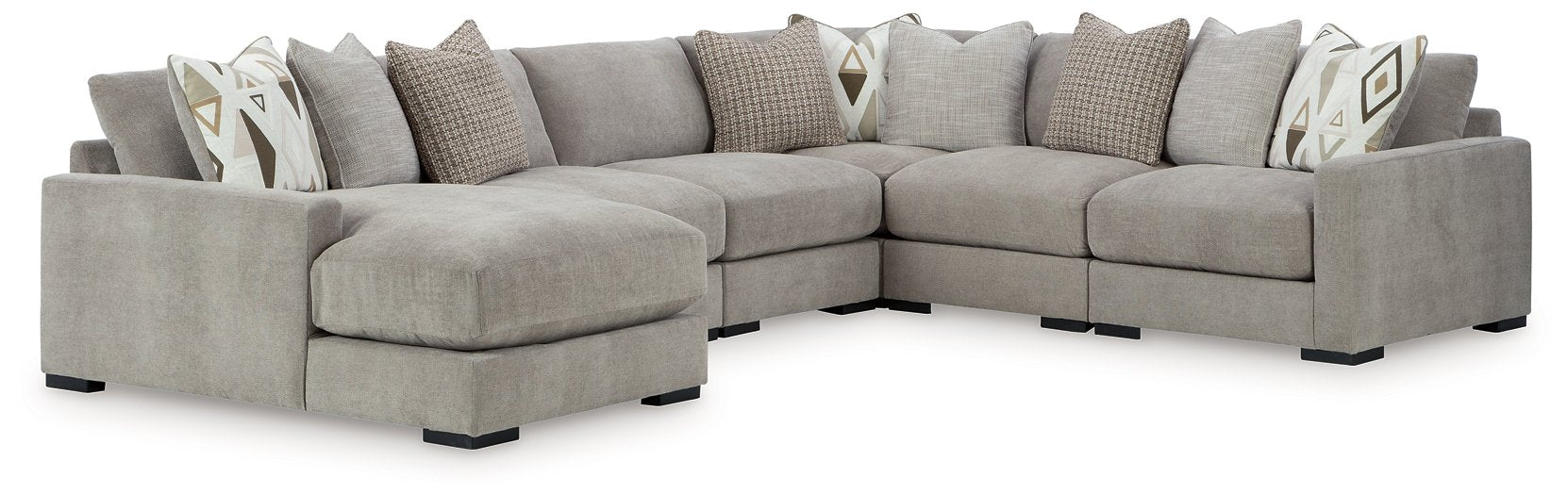 Aslan Court Sectional with Chaise - Imperial Furniture (Las Vegas, NV) - Multi Location