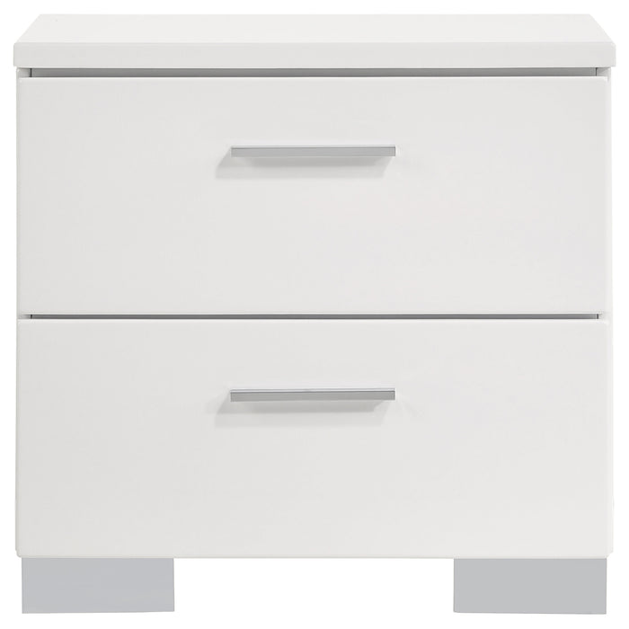 Felicity Bedroom Set White - Imperial Furniture (Las Vegas, NV) - Multi Location