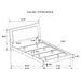 Felicity Bedroom Set White - Imperial Furniture (Las Vegas, NV) - Multi Location