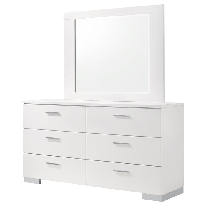 Felicity Dresser With Mirror - Imperial Furniture (Las Vegas, NV) - Multi Location