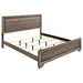 Kauffman California King, E.king, & Queen Panel Bed Washed Taupe - Imperial Furniture (Las Vegas, NV) - Multi Location