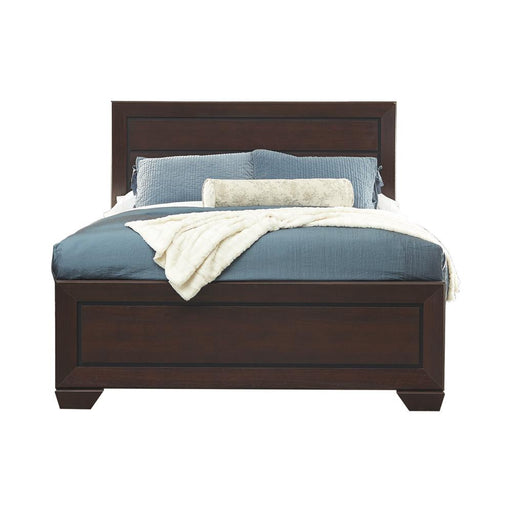 Kauffman California King, Eastren King, & Queen Panel Bed Dark Cocoa - Imperial Furniture (Las Vegas, NV) - Multi Location