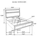 Miranda Eastern King Bed - Imperial Furniture (Las Vegas, NV) - Multi Location
