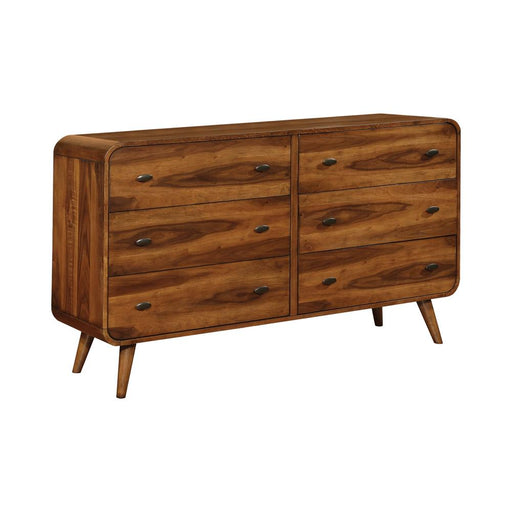 Robyn 6-drawer Dresser Dark Walnut - Imperial Furniture (Las Vegas, NV) - Multi Location