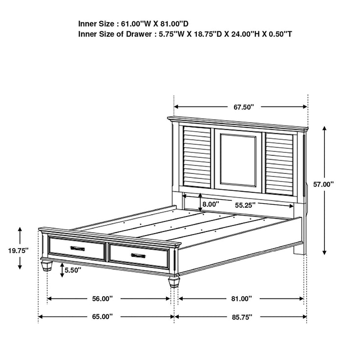 Franco Bedroom Sets - Imperial Furniture (Las Vegas, NV) - Multi Location