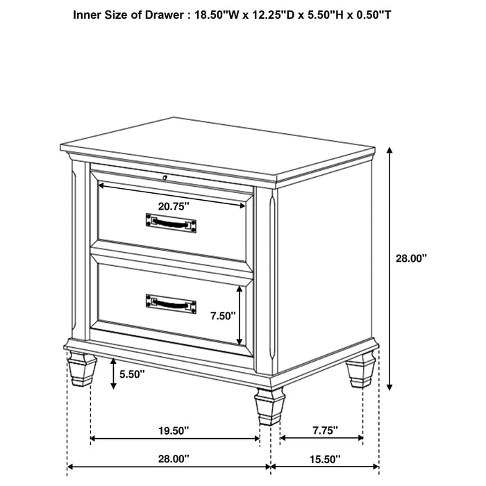 Franco Bedroom Sets - Imperial Furniture (Las Vegas, NV) - Multi Location
