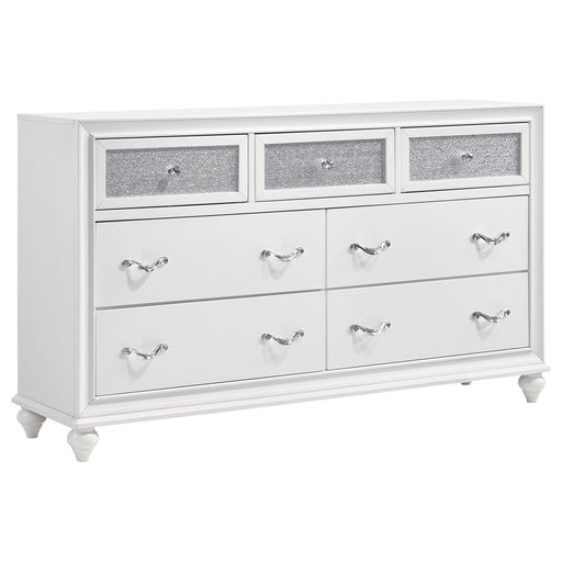 Barzini 7-drawer Dresser White - Imperial Furniture (Las Vegas, NV) - Multi Location