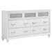 Barzini 7-drawer Dresser White - Imperial Furniture (Las Vegas, NV) - Multi Location