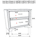 Miranda 4 Pc Bedroom Set - Imperial Furniture (Las Vegas, NV) - Multi Location