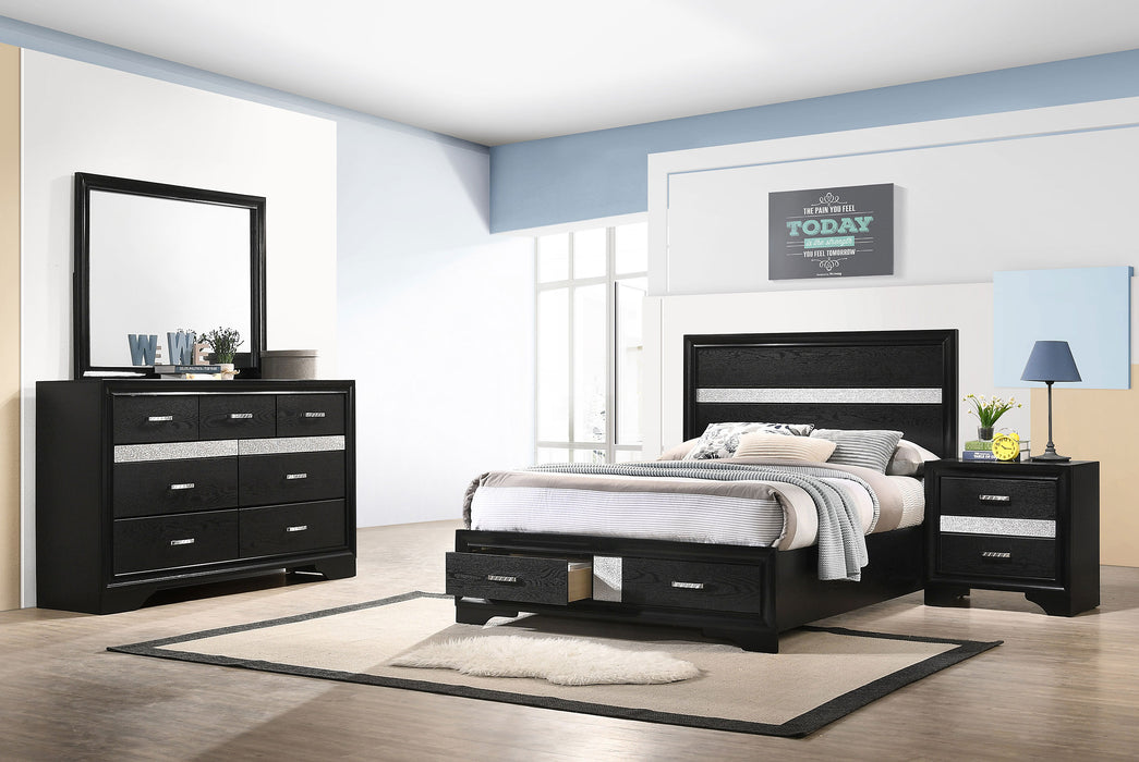 Miranda Bedroom Sets Black - Imperial Furniture (Las Vegas, NV) - Multi Location