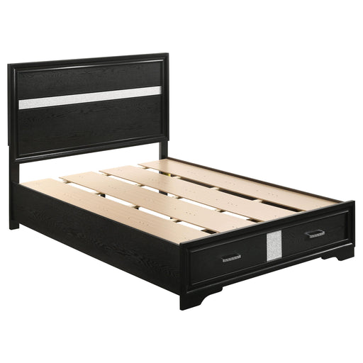 Miranda Full & Twin Storage Bed Black - Imperial Furniture (Las Vegas, NV) - Multi Location