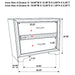 Miranda Bedroom Set with Storage - Imperial Furniture (Las Vegas, NV) - Multi Location