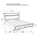 Miranda Bedroom Set with Storage - Imperial Furniture (Las Vegas, NV) - Multi Location