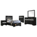 Miranda Bedroom Sets Black - Imperial Furniture (Las Vegas, NV) - Multi Location