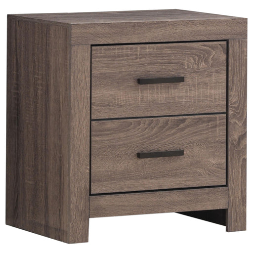 Brantford 2-drawer Nightstand Barrel Oak - Imperial Furniture (Las Vegas, NV) - Multi Location