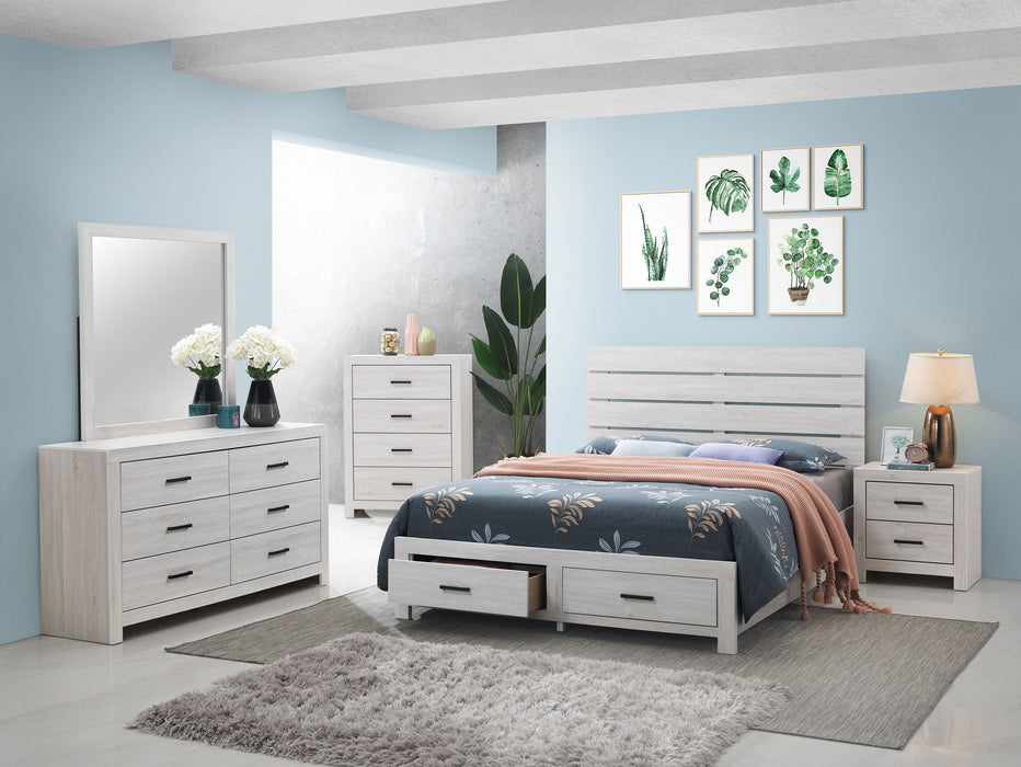 Brantford Wood Storage Panel Bed - Imperial Furniture (Las Vegas, NV) - Multi Location