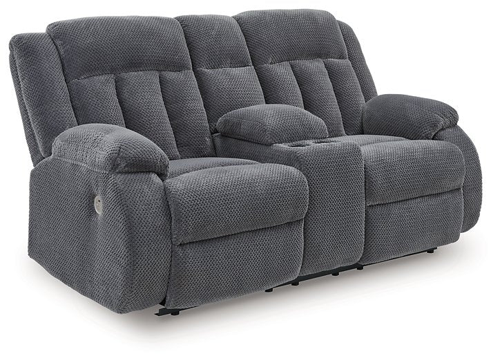 Observation Power Reclining Loveseat with Console - Imperial Furniture (Las Vegas, NV) - Multi Location