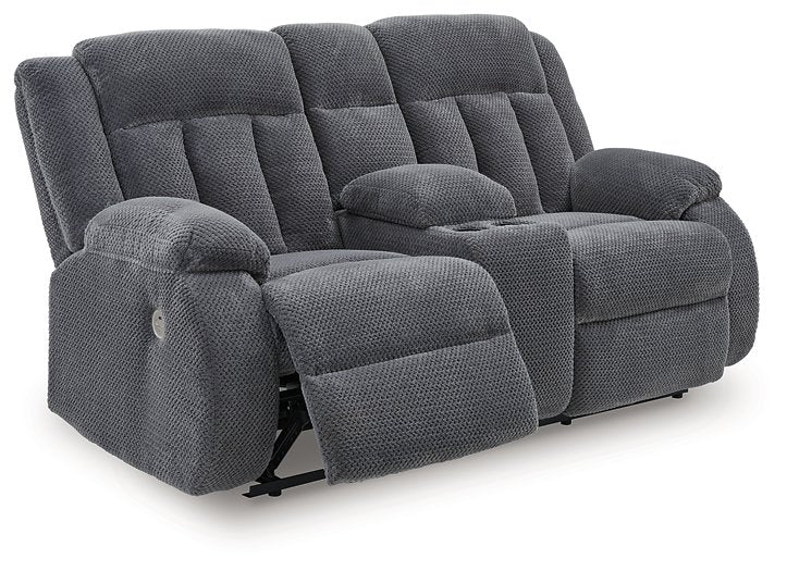 Observation Power Reclining Loveseat with Console - Imperial Furniture (Las Vegas, NV) - Multi Location