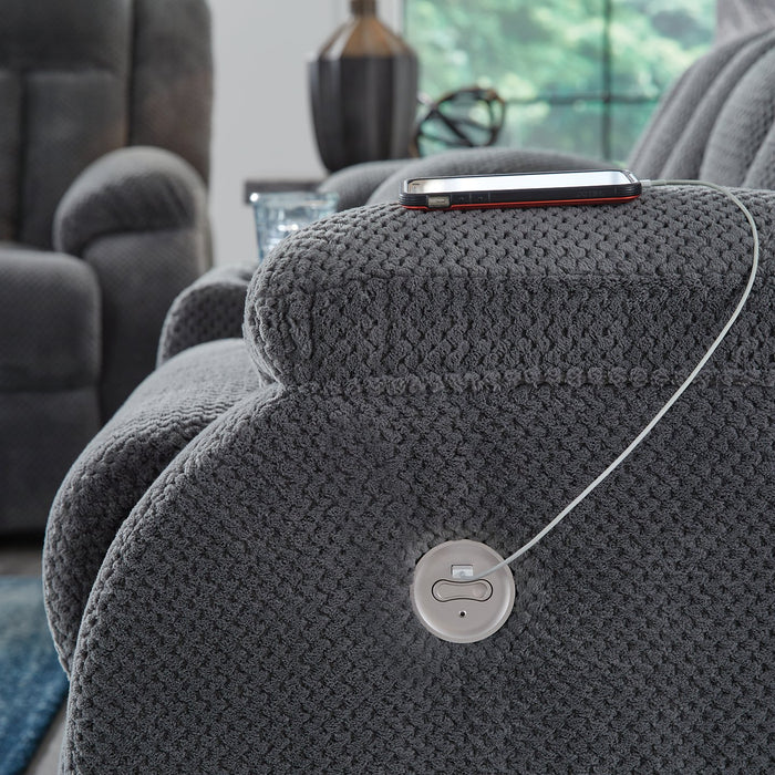 Observation Power Reclining Sofa with Drop Down Table - Imperial Furniture (Las Vegas, NV) - Multi Location
