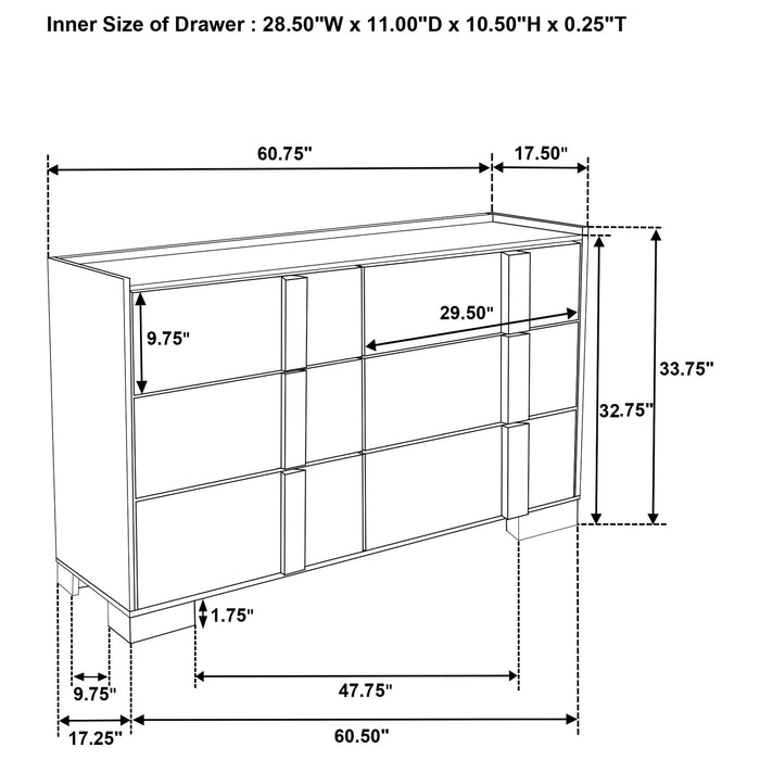 Hyland 4 & 5 Piece Bedroom Set E.King & Queen - Imperial Furniture (Las Vegas, NV) - Multi Location