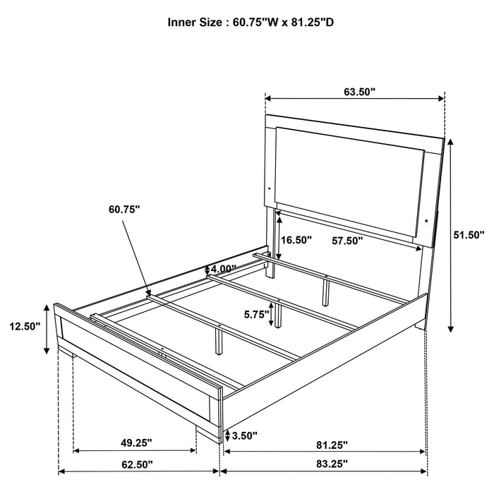 Hyland 4 & 5 Piece Bedroom Set E.King & Queen - Imperial Furniture (Las Vegas, NV) - Multi Location