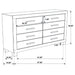 Woodmont 4 & 5 Piece E.King, Queen, & Cal;.King Bedroom Sets - Imperial Furniture (Las Vegas, NV) - Multi Location