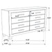 Woodmont 4 & 5 Piece E.King, Queen, & Cal;.King Bedroom Sets - Imperial Furniture (Las Vegas, NV) - Multi Location