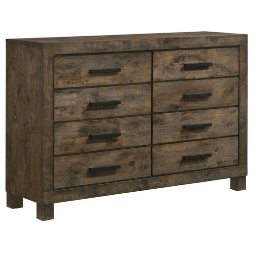 Woodmont 8-drawer Dresser Rustic Golden Brown - Imperial Furniture (Las Vegas, NV) - Multi Location