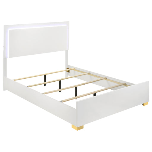 Marceline Beds White & Black Eastren King, Full, Twin, & Queen - Imperial Furniture (Las Vegas, NV) - Multi Location