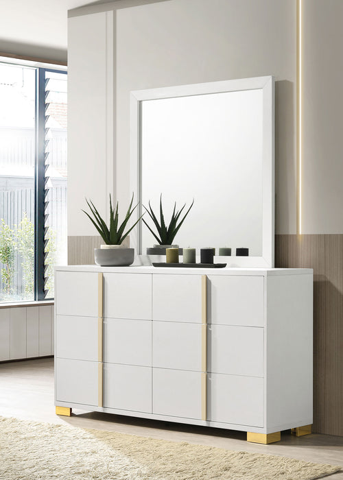Marceline Dresser With Mirror - Imperial Furniture (Las Vegas, NV) - Multi Location