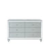 Gunnison 6-drawer Dresser Silver Metallic - Imperial Furniture (Las Vegas, NV) - Multi Location