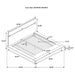 Winslow Queen & E.King Bed - Imperial Furniture (Las Vegas, NV) - Multi Location