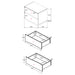 Winslow Bedroom Set Smokey Walnut - Imperial Furniture (Las Vegas, NV) - Multi Location