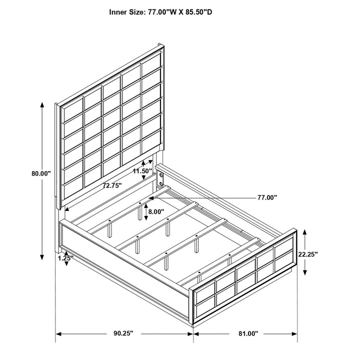 Durango Bedroom Set - Imperial Furniture (Las Vegas, NV) - Multi Location