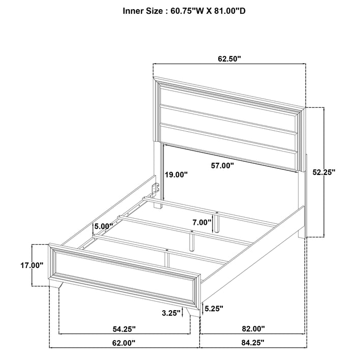 Wright 4 Pc & 5 Pc Bedroom Set - Imperial Furniture (Las Vegas, NV) - Multi Location